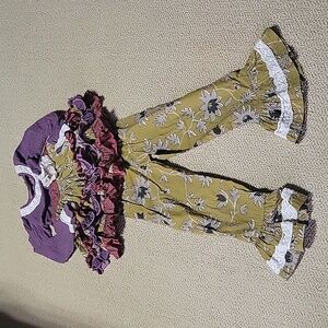 Girs Mustard Pie Outfit